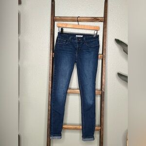 Levi's Dark Blue Skinny Jeans